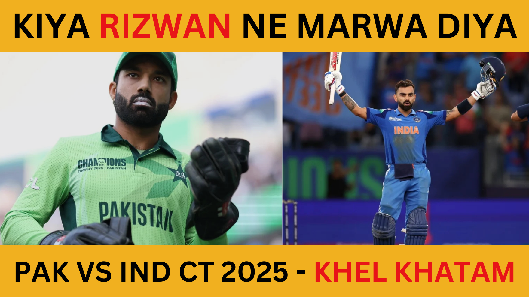 The Mother of All Matches: Pak vs Ind Champions Trophy 2025